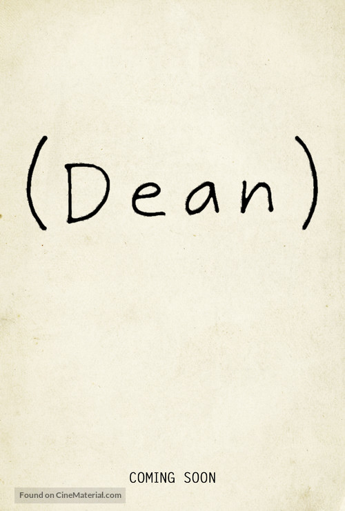Dean - Teaser movie poster