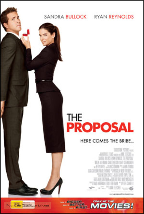 The Proposal - Australian Movie Poster