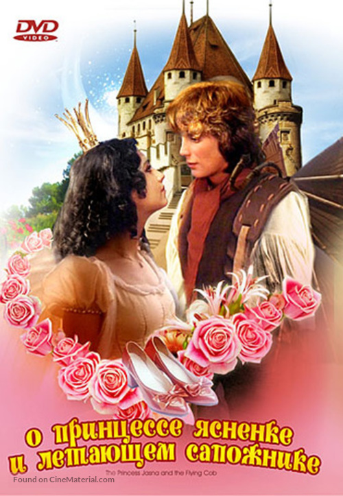 O princezne Jasnence a l&egrave;tajicim sevci - Russian DVD movie cover