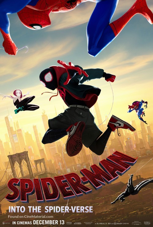 Spider-Man: Into the Spider-Verse -  Movie Poster
