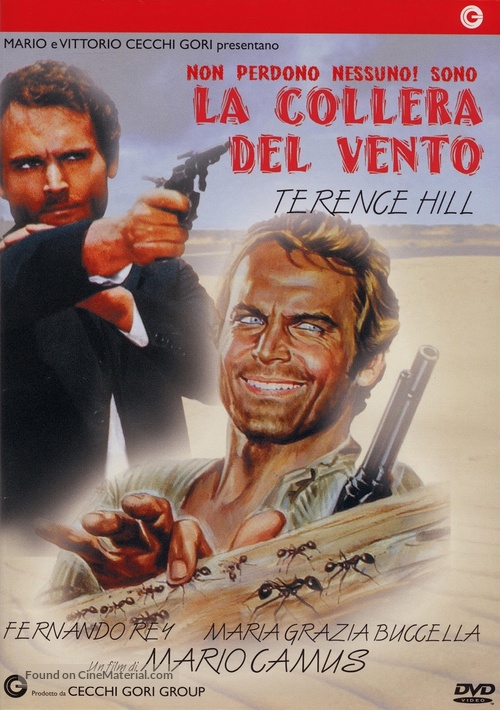 La collera del vento - Italian DVD movie cover