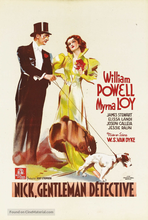 After the Thin Man - Belgian Movie Poster