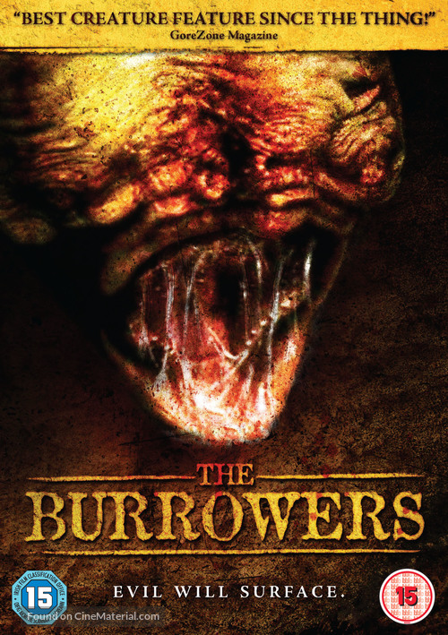 The Burrowers - British Movie Cover