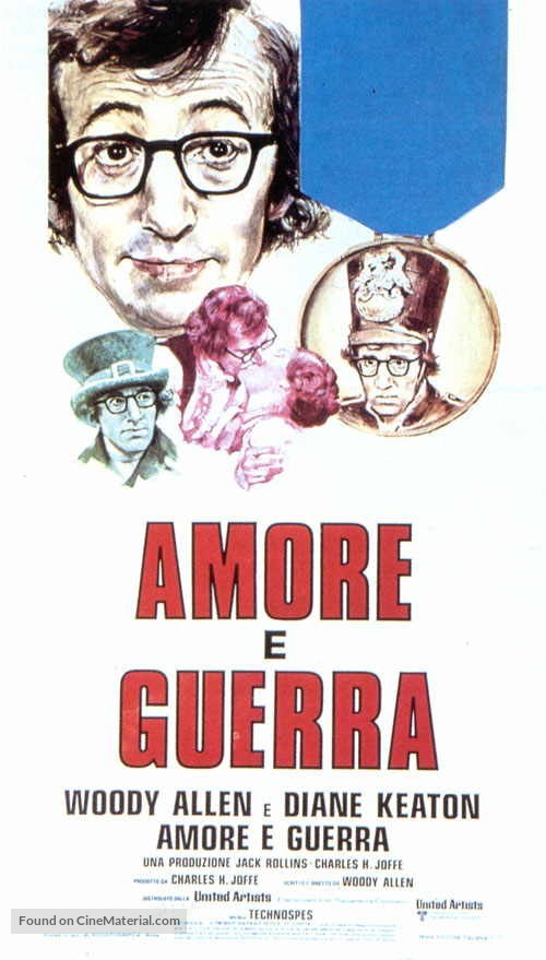 Love and Death - Italian Movie Poster