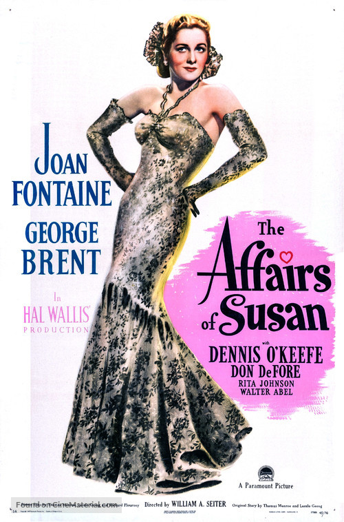 The Affairs of Susan - Movie Poster