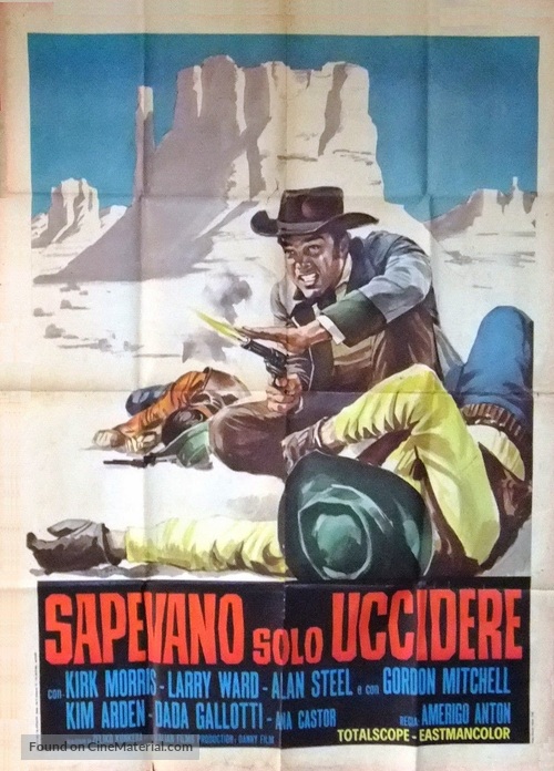 Sapevano solo uccidere - Italian Movie Poster