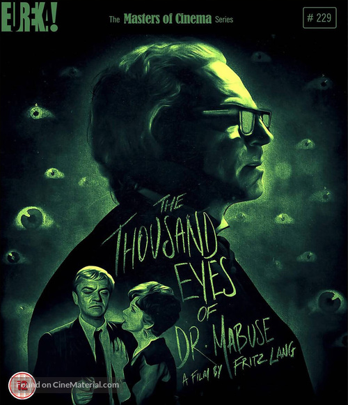 Die 1000 Augen des Dr. Mabuse - British Movie Cover