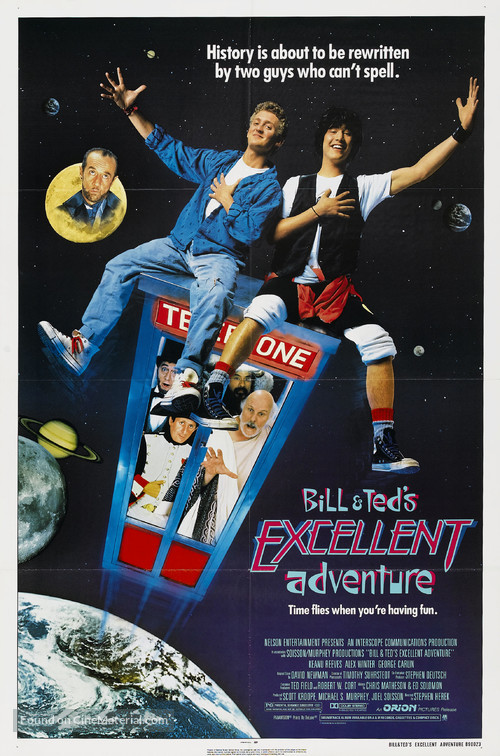 Bill &amp; Ted&#039;s Excellent Adventure - Movie Poster