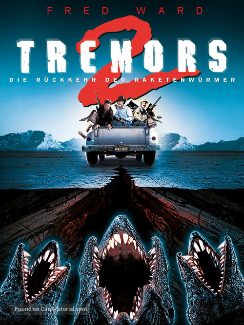 Tremors II: Aftershocks - German Movie Cover