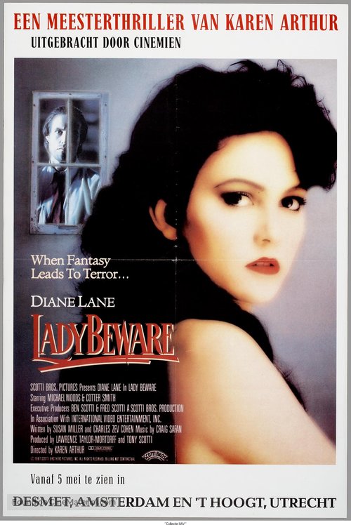 Lady Beware - Dutch Movie Poster