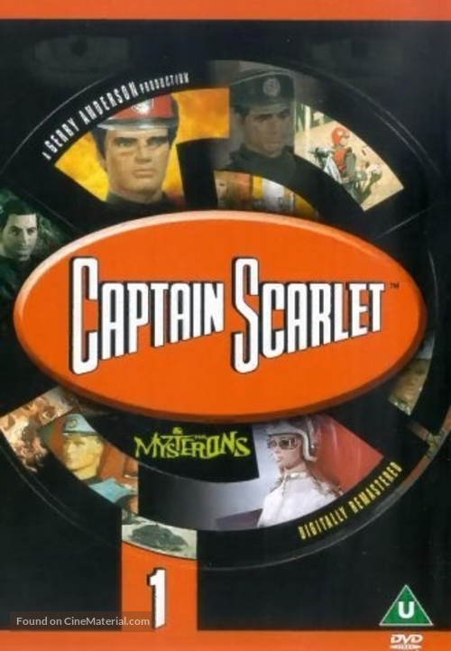 &quot;Captain Scarlet and the Mysterons&quot; - British DVD movie cover