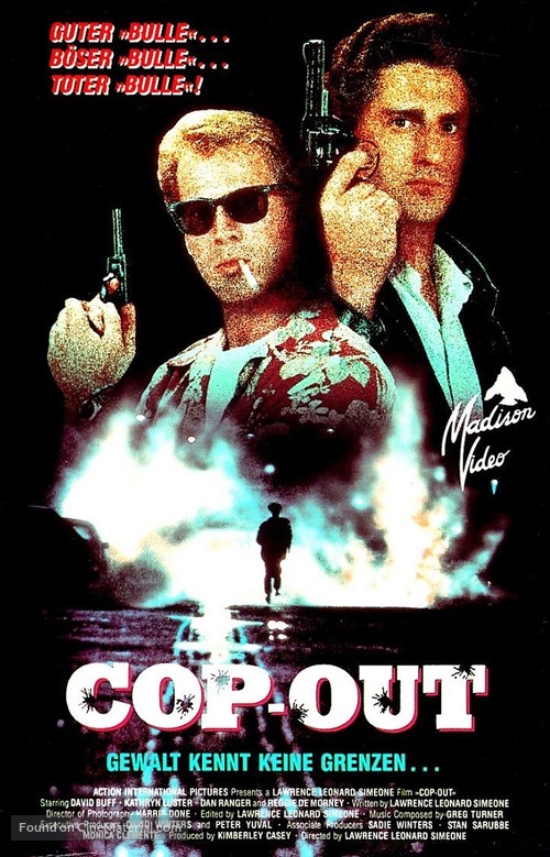 Cop-Out - German VHS movie cover