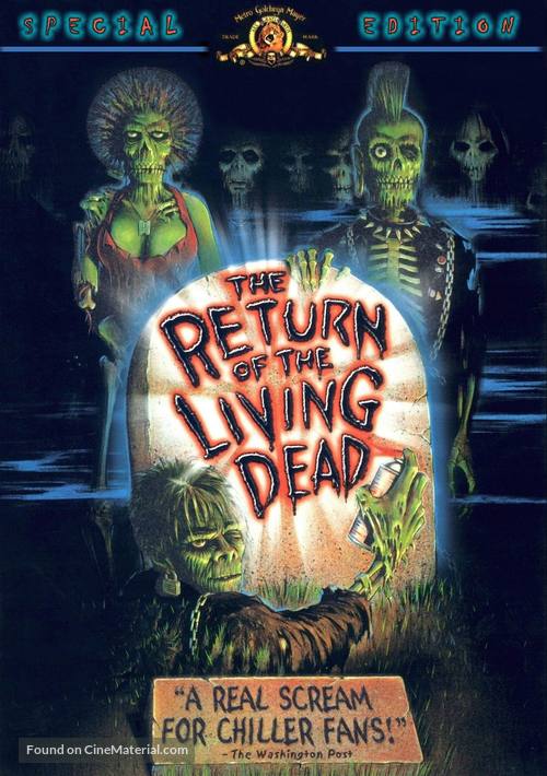 The Return of the Living Dead - DVD movie cover