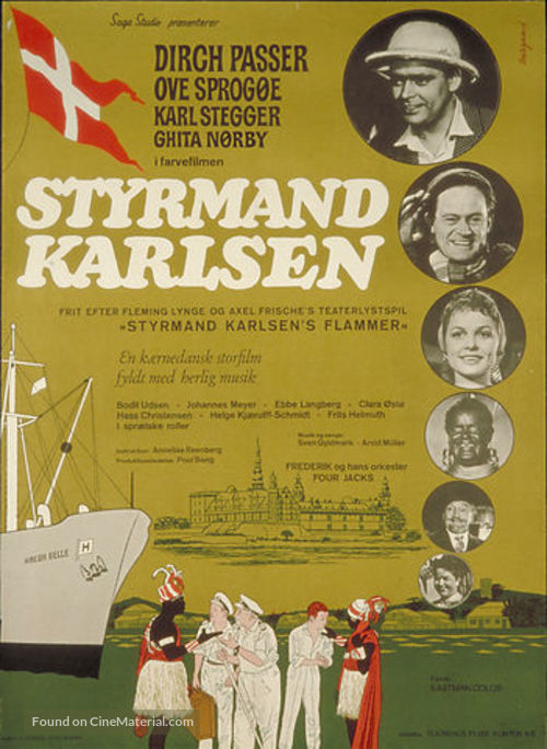 Styrmand Karlsen - Danish Movie Poster