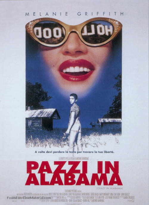 Crazy in Alabama - Italian Movie Poster