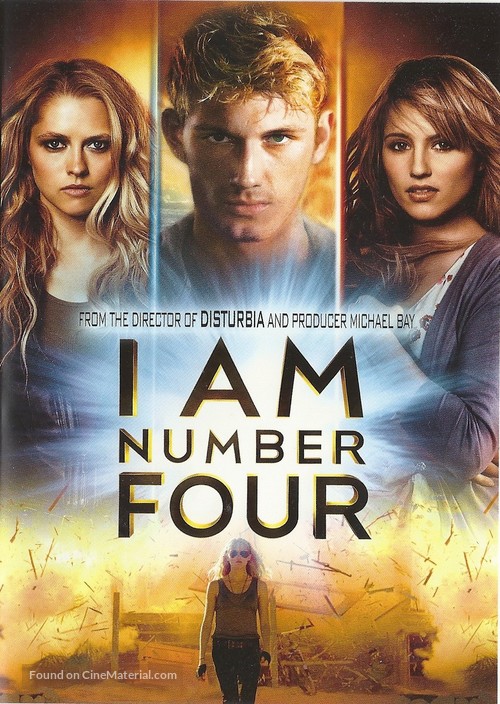 I Am Number Four - Canadian DVD movie cover