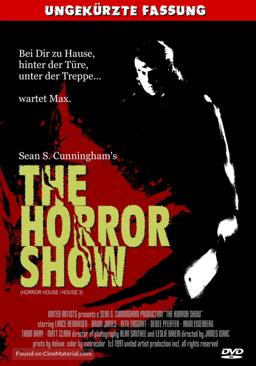 The Horror Show - German DVD movie cover