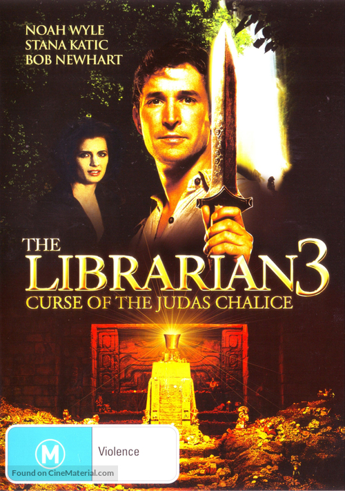 The Librarian: The Curse of the Judas Chalice - Australian DVD movie cover