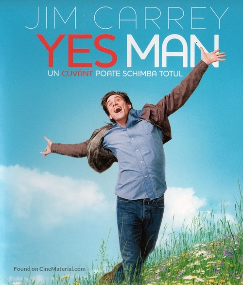 Yes Man - Romanian Blu-Ray movie cover