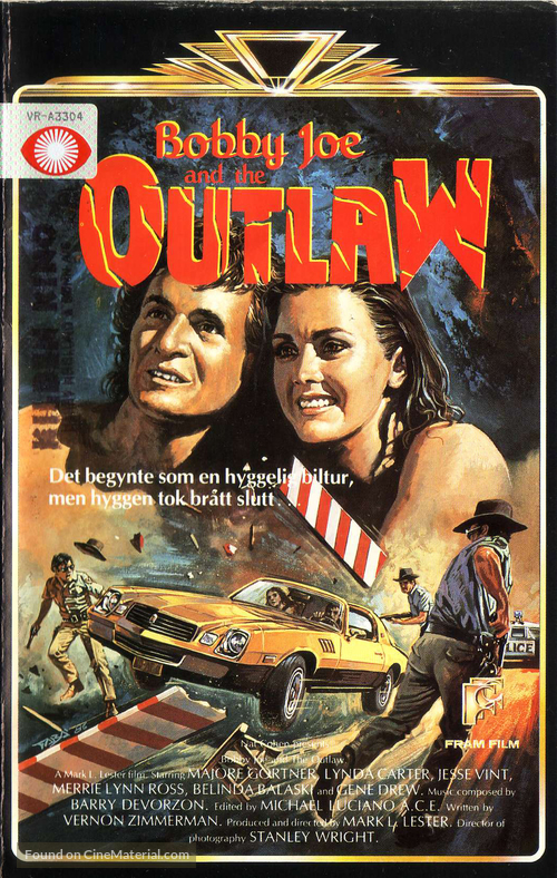 Bobbie Jo and the Outlaw - Norwegian Movie Cover