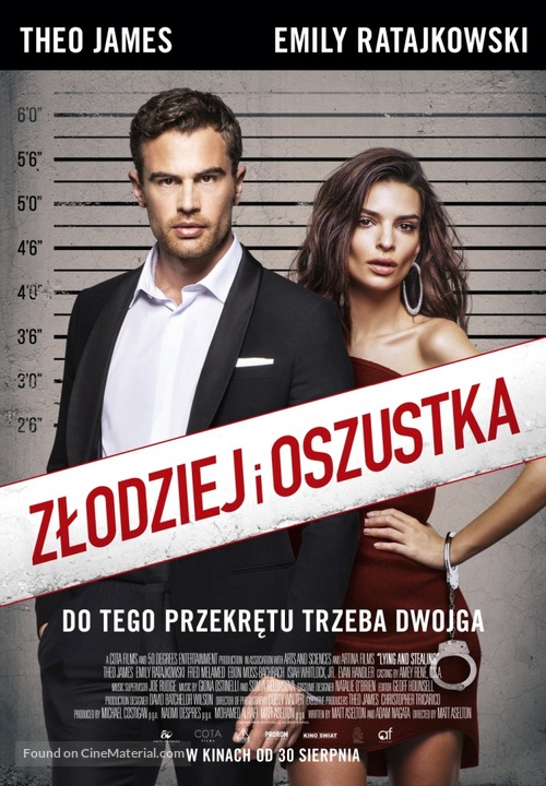 Lying and Stealing - Polish Movie Poster