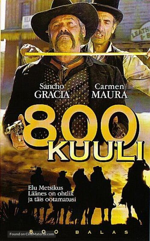800 balas - Estonian VHS movie cover