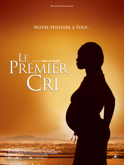 Le premier cri - French Movie Poster