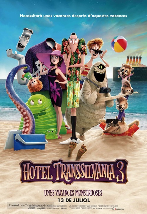 Hotel Transylvania 3: Summer Vacation - Andorran Movie Poster