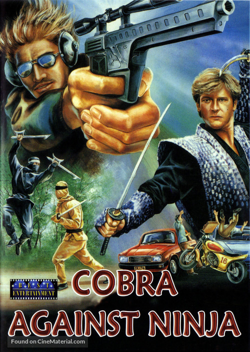 Cobra vs. Ninja - German DVD movie cover