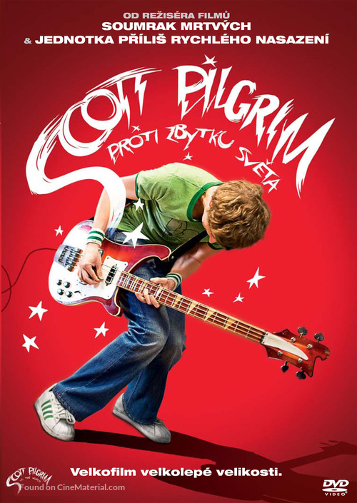 Scott Pilgrim vs. the World - Czech DVD movie cover