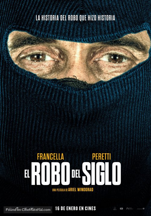 El robo del siglo - Argentinian Movie Poster