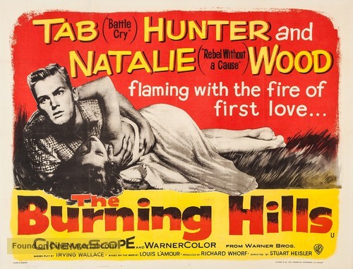 The Burning Hills - British Movie Poster