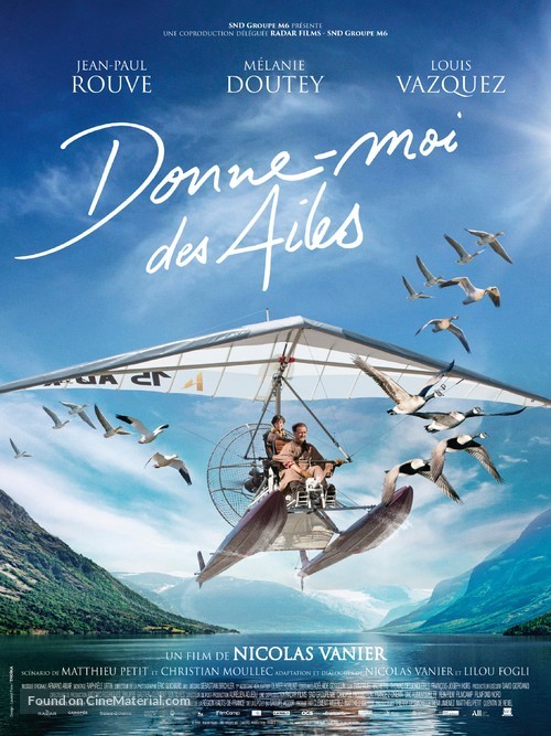 Donne-moi des ailes - French Movie Poster