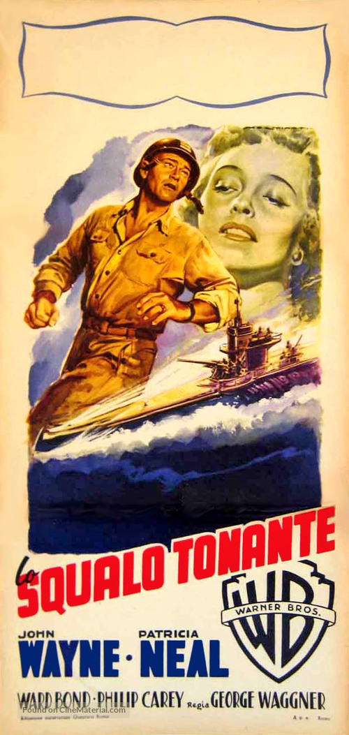 Operation Pacific - Italian Movie Poster