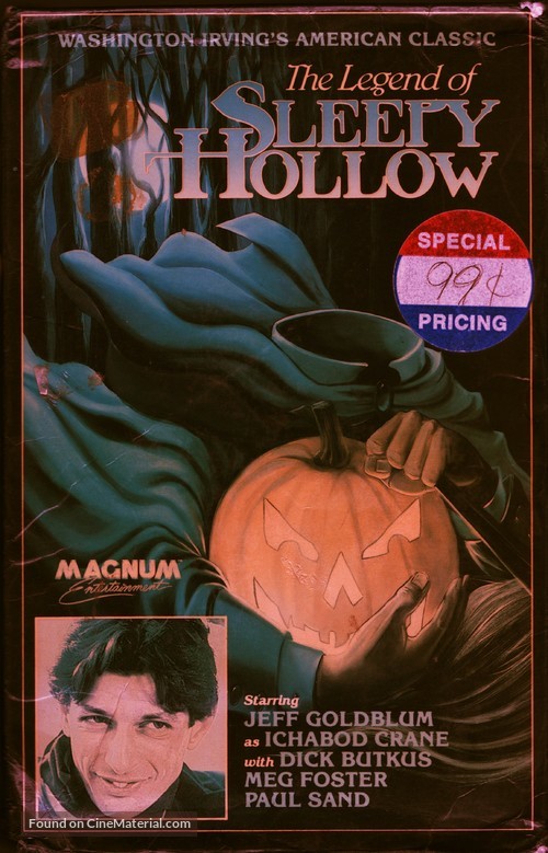 The Legend of Sleepy Hollow - VHS movie cover