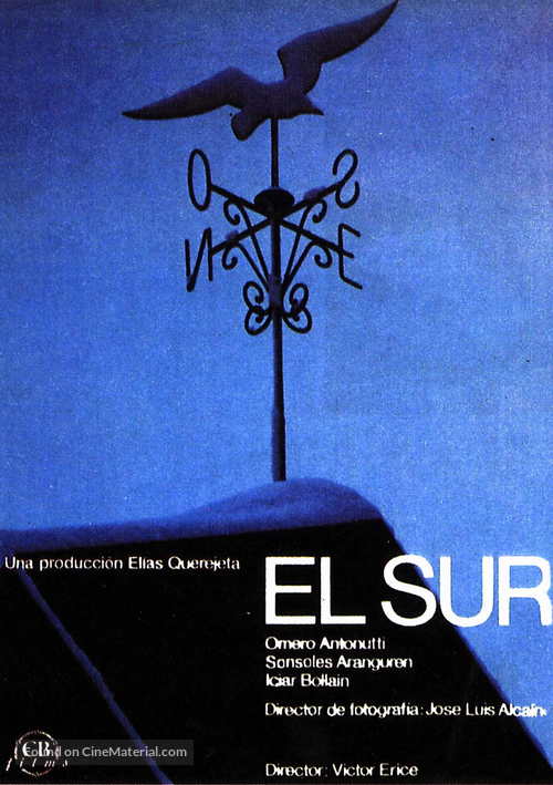El sur - Spanish Movie Poster