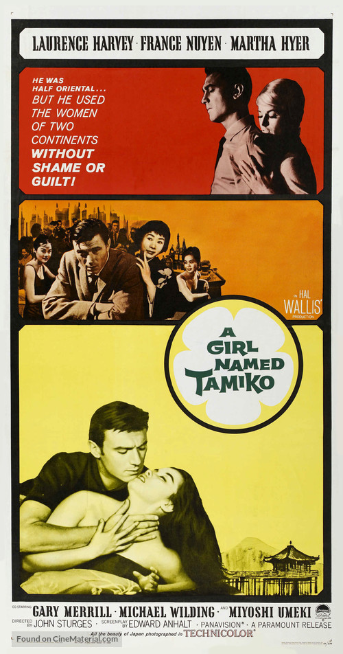 A Girl Named Tamiko - Movie Poster