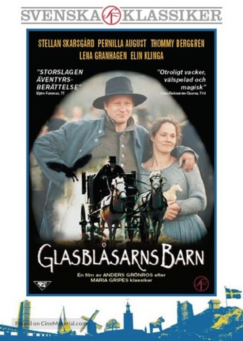Glasbl&aring;sarns barn - Swedish DVD movie cover