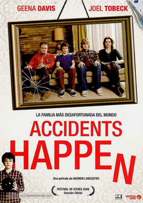 Accidents Happen - Argentinian DVD movie cover