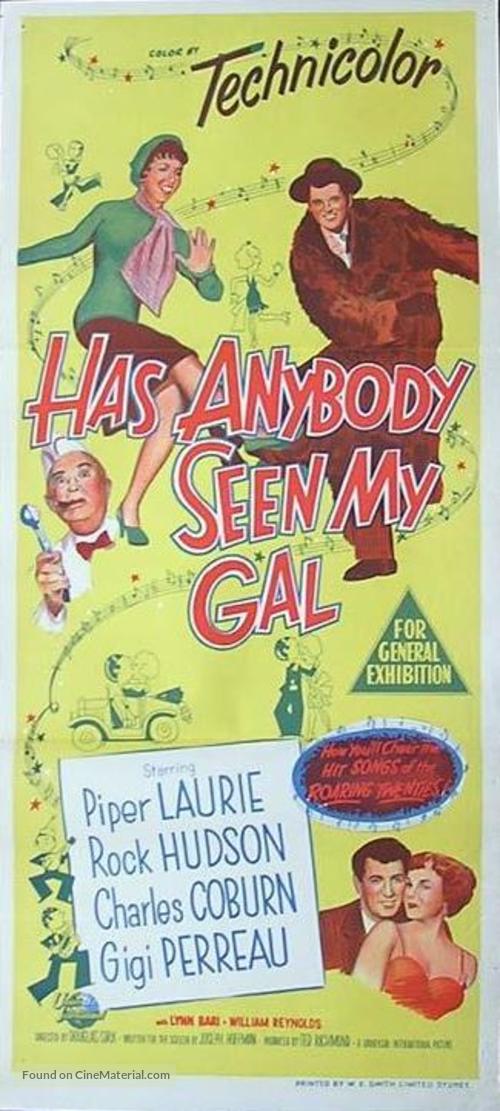 Has Anybody Seen My Gal? - Australian Movie Poster