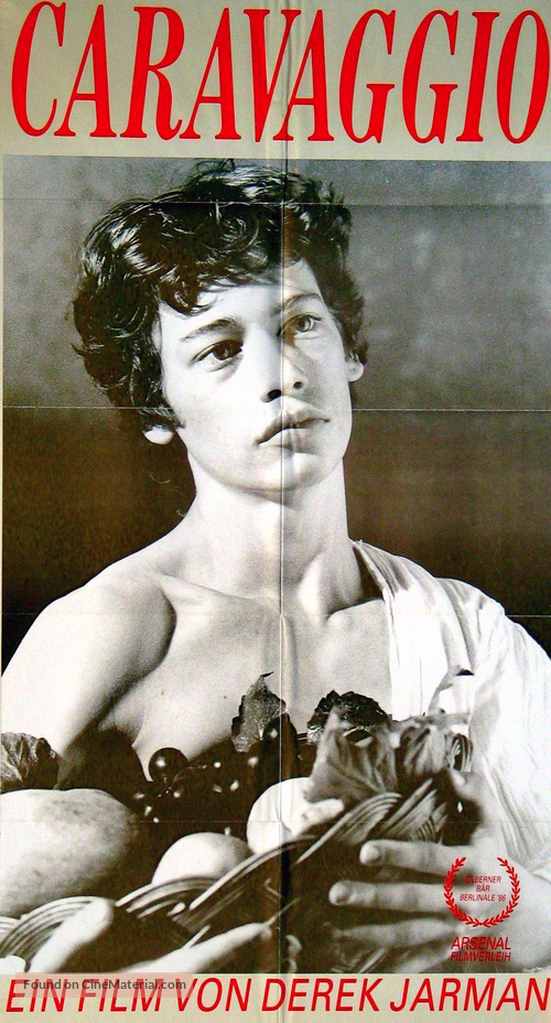 Caravaggio - German Movie Poster