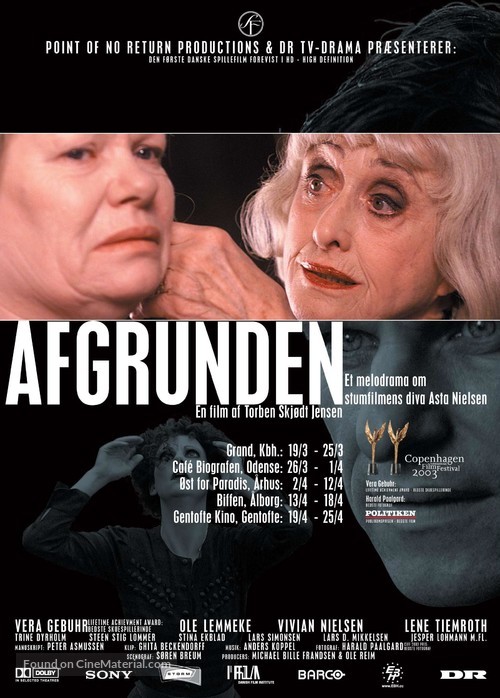 Afgrunden - Danish Movie Poster