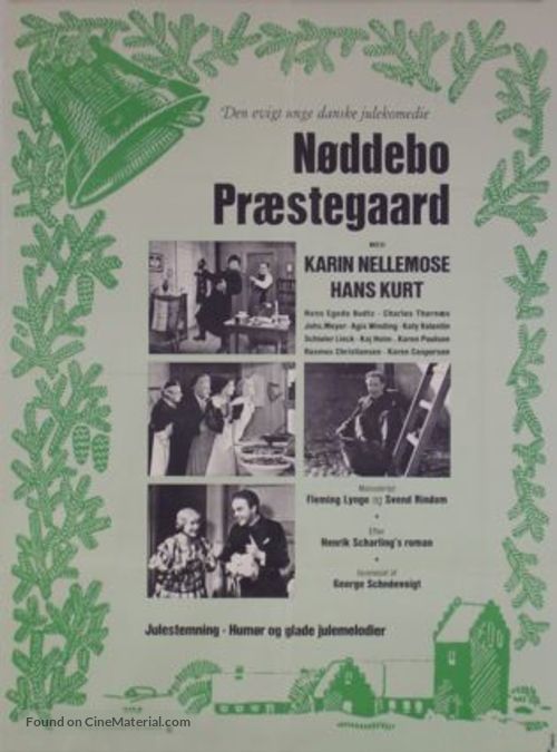 N&oslash;ddebo pr&aelig;stegaard - Danish Movie Poster