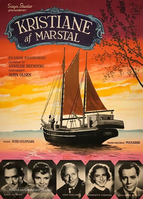 Kristiane af Marstal - Danish Movie Poster