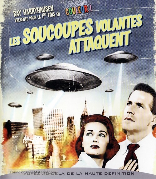 Earth vs. the Flying Saucers - Canadian Blu-Ray movie cover