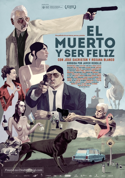 El muerto y ser feliz - Spanish Movie Poster