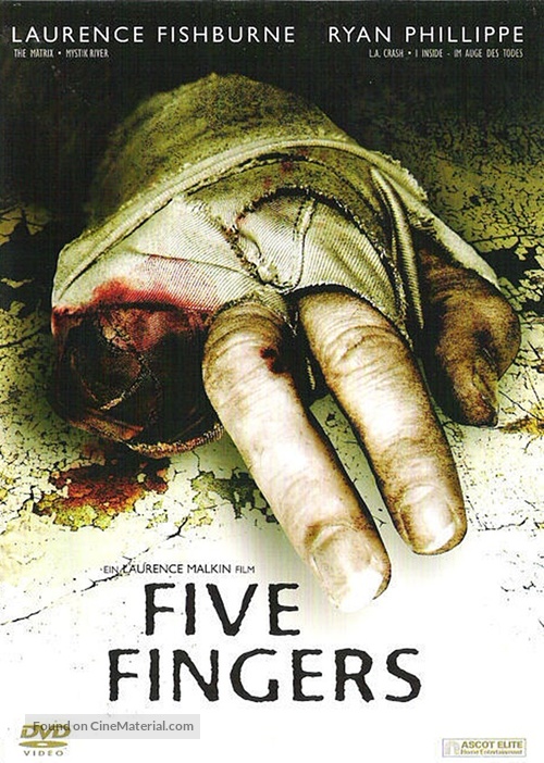 Five Fingers - German DVD movie cover