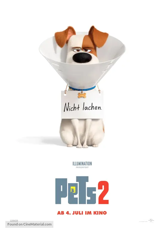 The Secret Life of Pets 2 - German Movie Poster