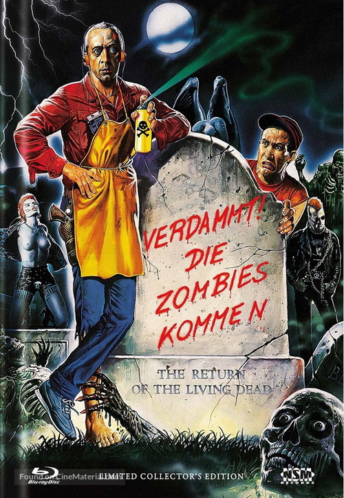 The Return of the Living Dead - German Movie Cover