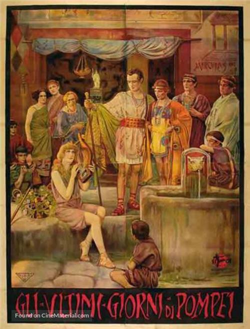 Jone o Gli ultimi giorni di Pompei - Italian Movie Poster